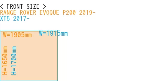 #RANGE ROVER EVOQUE P200 2019- + XT5 2017-